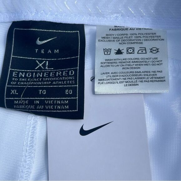 Nike Vapor Select Baseball Pants White Red Mens Size XL BQ5489-109 - Picture 5 of 5